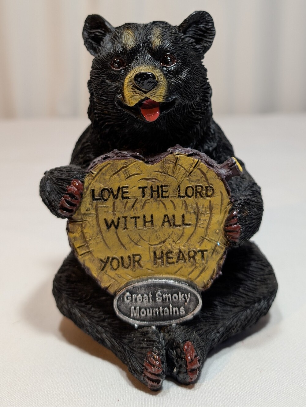 Love the Lord with all your heart Black Bear Great Smoky Mountains National Park